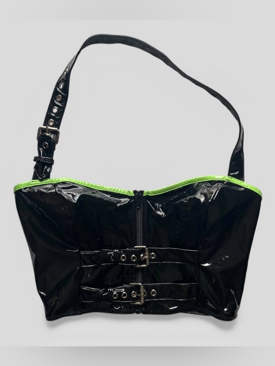 Dolls Kill Tops - Dollz Kill ‘Trickz N' Treatz’ Menacing Medic Costume Halter Top ONLY, sz Medium